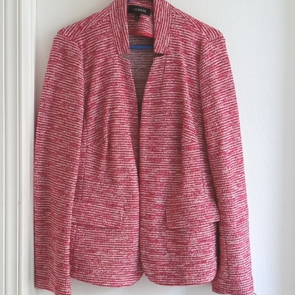 Talbots Vintage Red Open  Blazer / Sweater - Picture 8 of 8